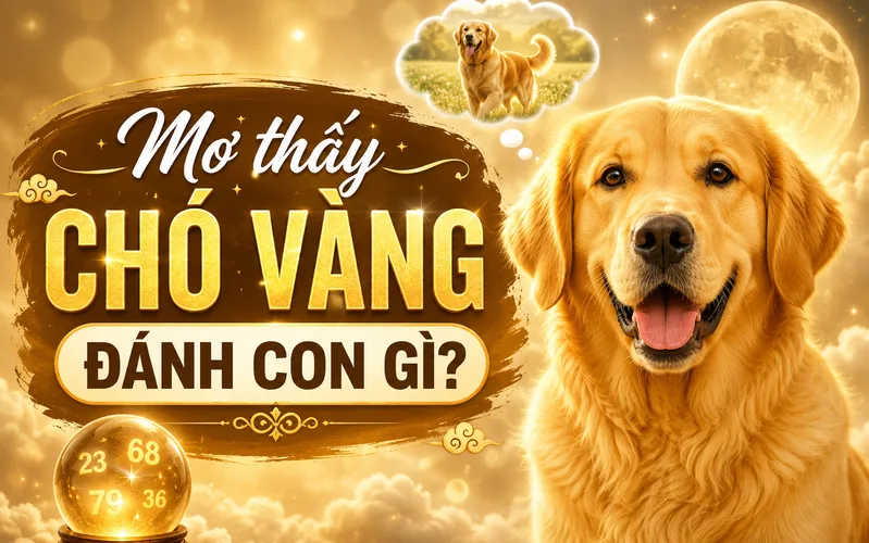 Mơ thấy chó vàng đánh con gì là thắc mắc phổ biến nhưng các con số chỉ mang tính dân gian và giải trí.