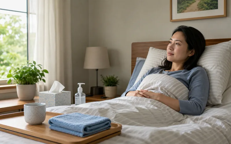 Người đang có triệu chứng nên hạn chế tiếp xúc gần và không dùng chung vật dụng cá nhân. Người đang có triệu chứng nên hạn chế tiếp xúc gần và không dùng chung vật dụng cá nhân.