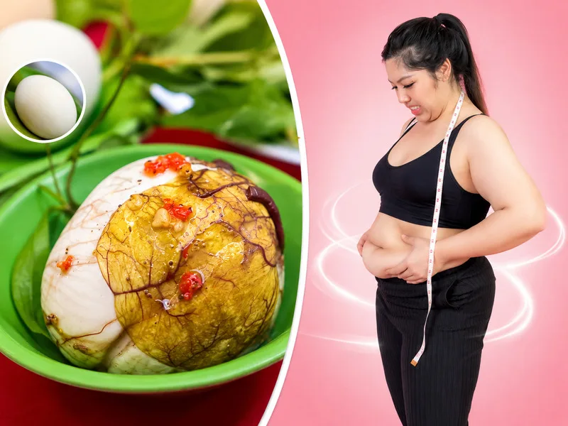 Ăn hột vịt lộn có tăng cân không phụ thuộc chủ yếu vào tổng năng lượng nạp vào và tiêu hao trong thời gian dài.