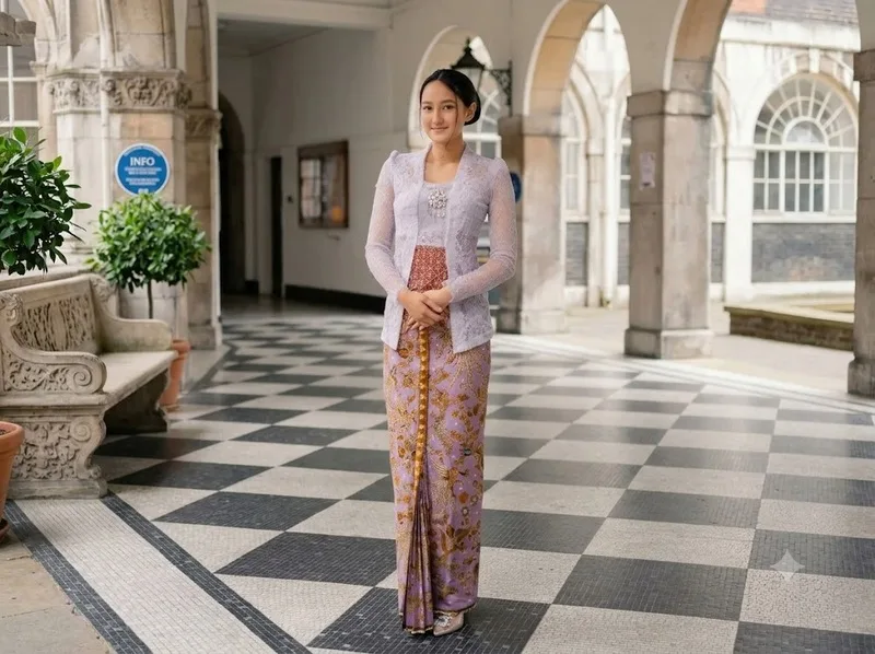 Kebaya thanh lịch – trang phục truyền thống Indonesia nổi bật